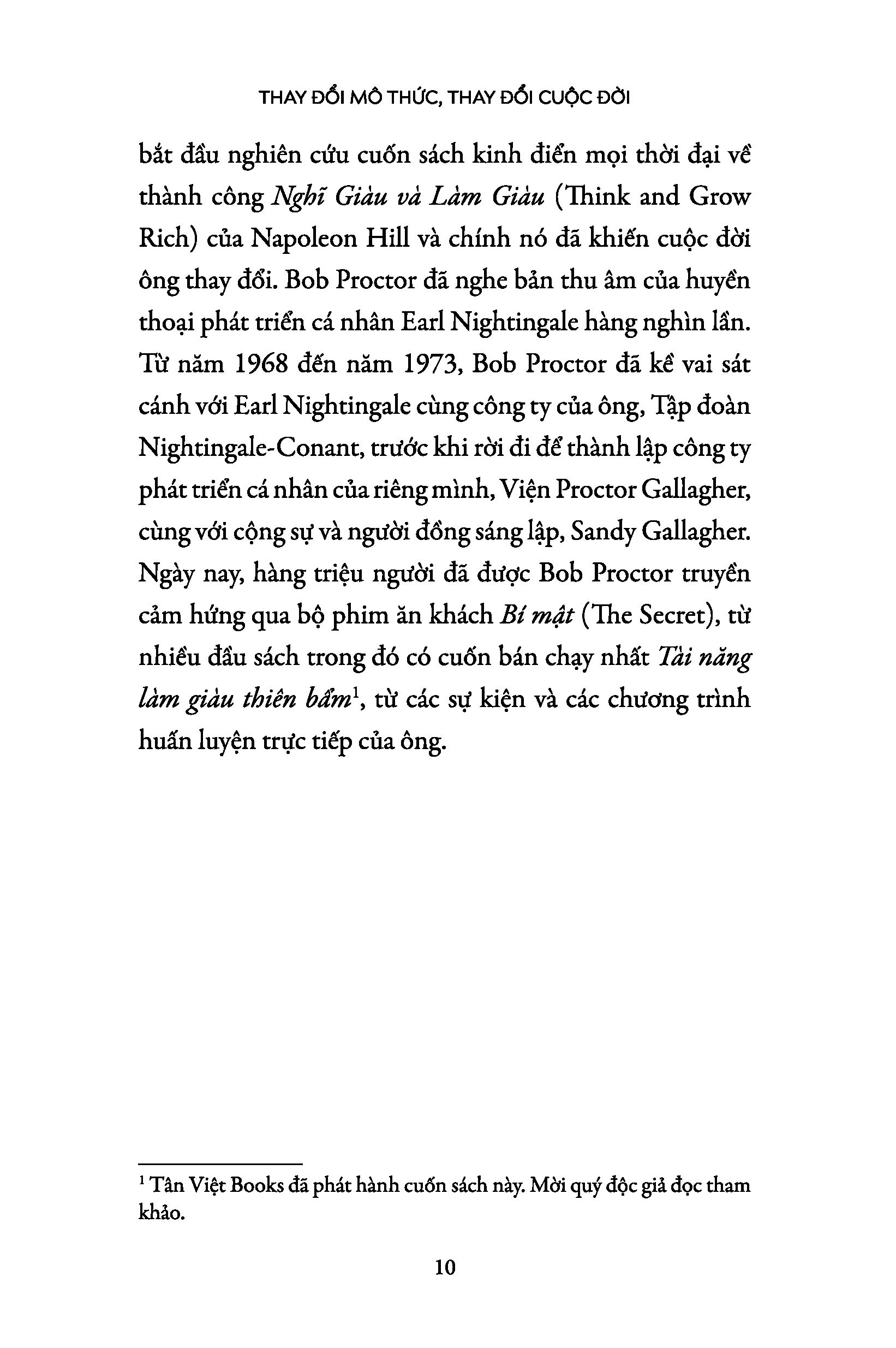 thay đổi mô thức, thay đổi cuộc đời - thay đổi mô thức bạn sẽ có cơ hội chạm tới thành công