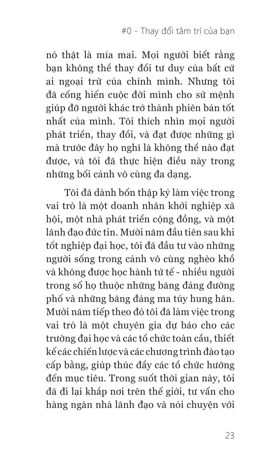 thay đổi tư duy - mind shift