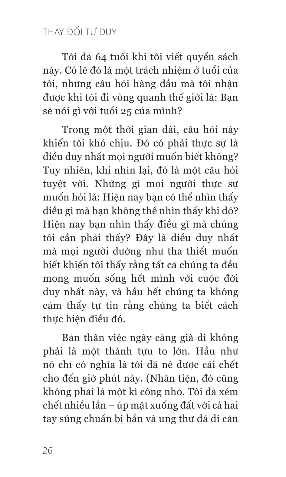 thay đổi tư duy - mind shift