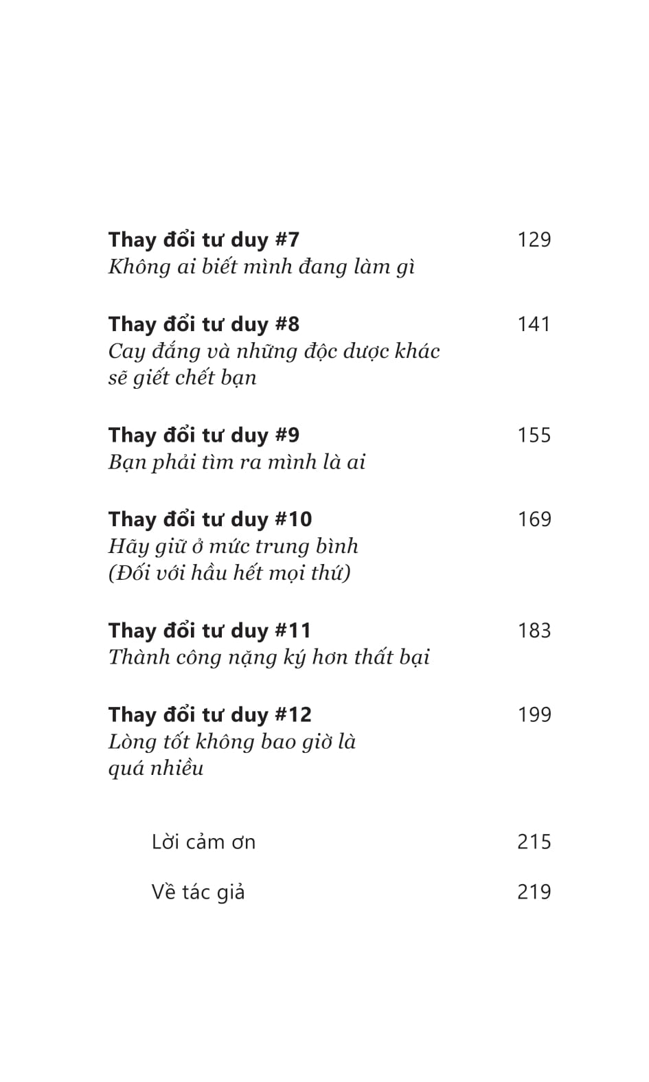 thay đổi tư duy - mind shift