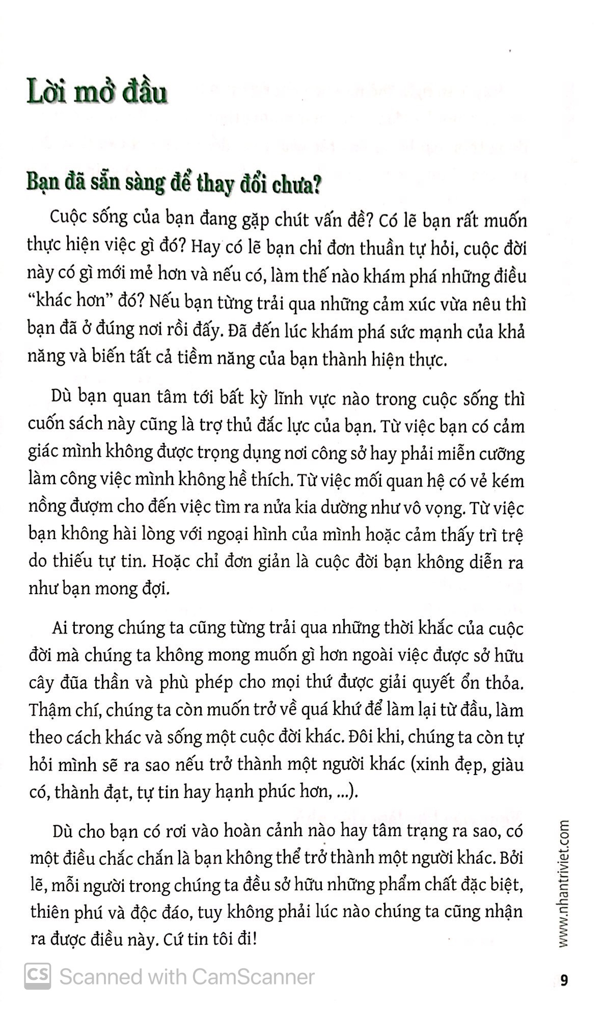 thay đổi tư duy thay đổi cuốc sống (tái bản 2015)