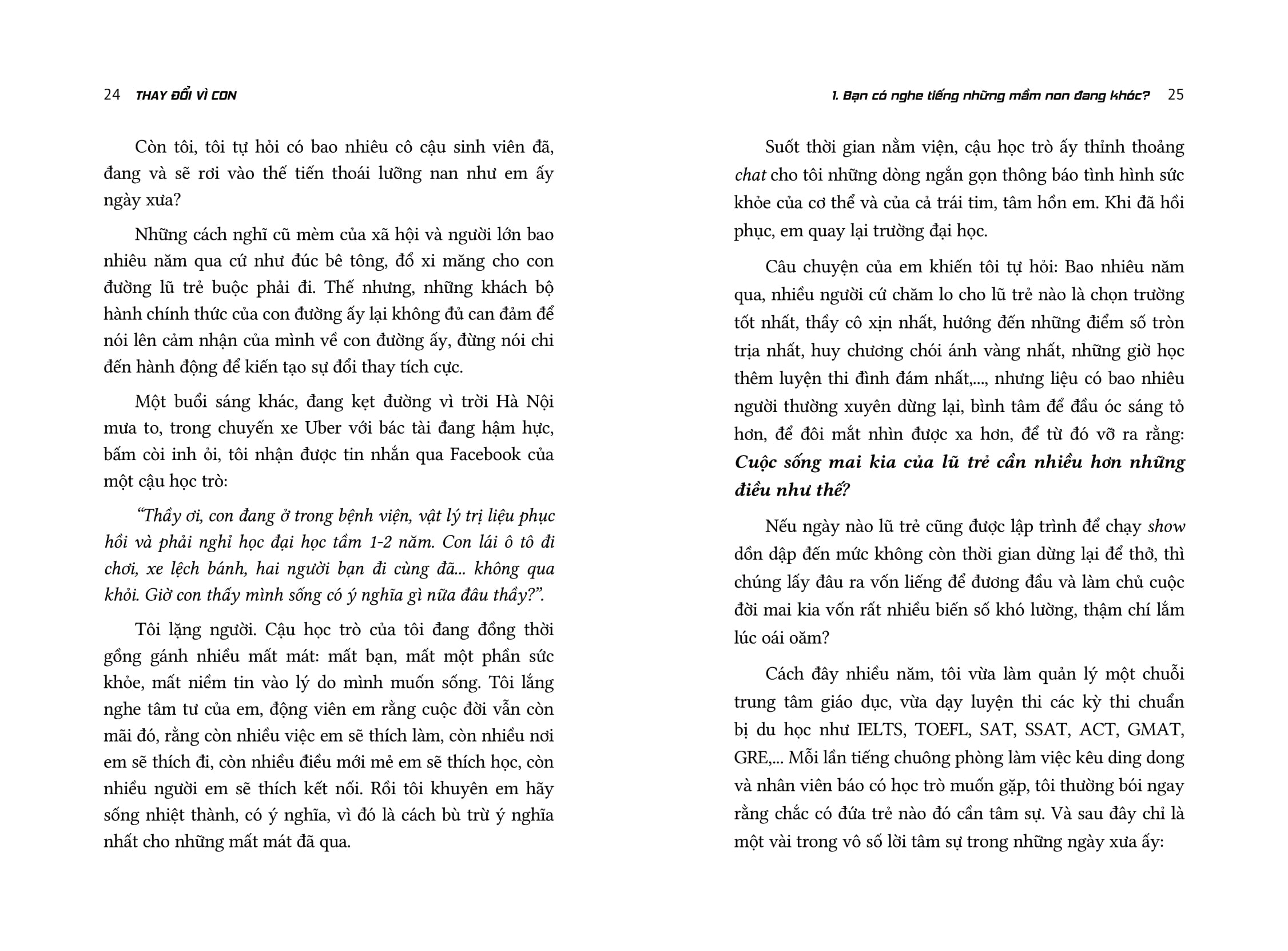 thay đổi vì con - "thuốc đắng" tặng cha mẹ thời 4.0 (tái bản 2024)