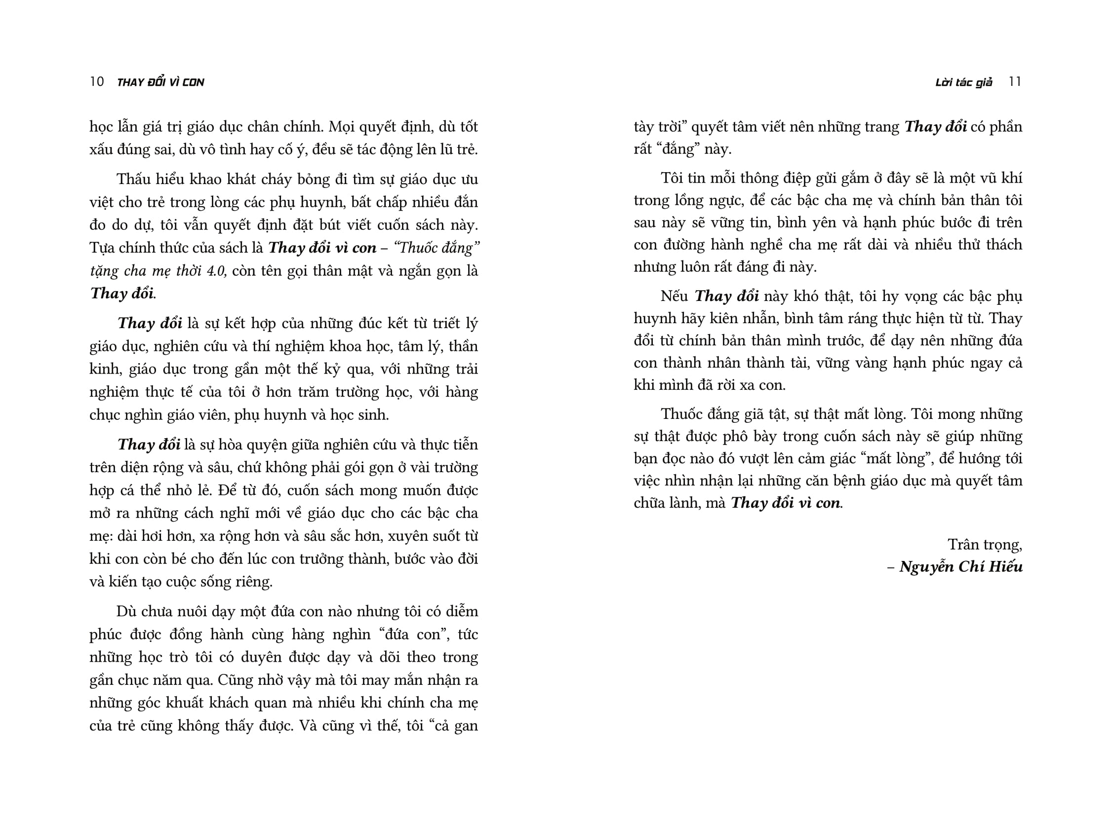 thay đổi vì con - "thuốc đắng" tặng cha mẹ thời 4.0 (tái bản 2024)