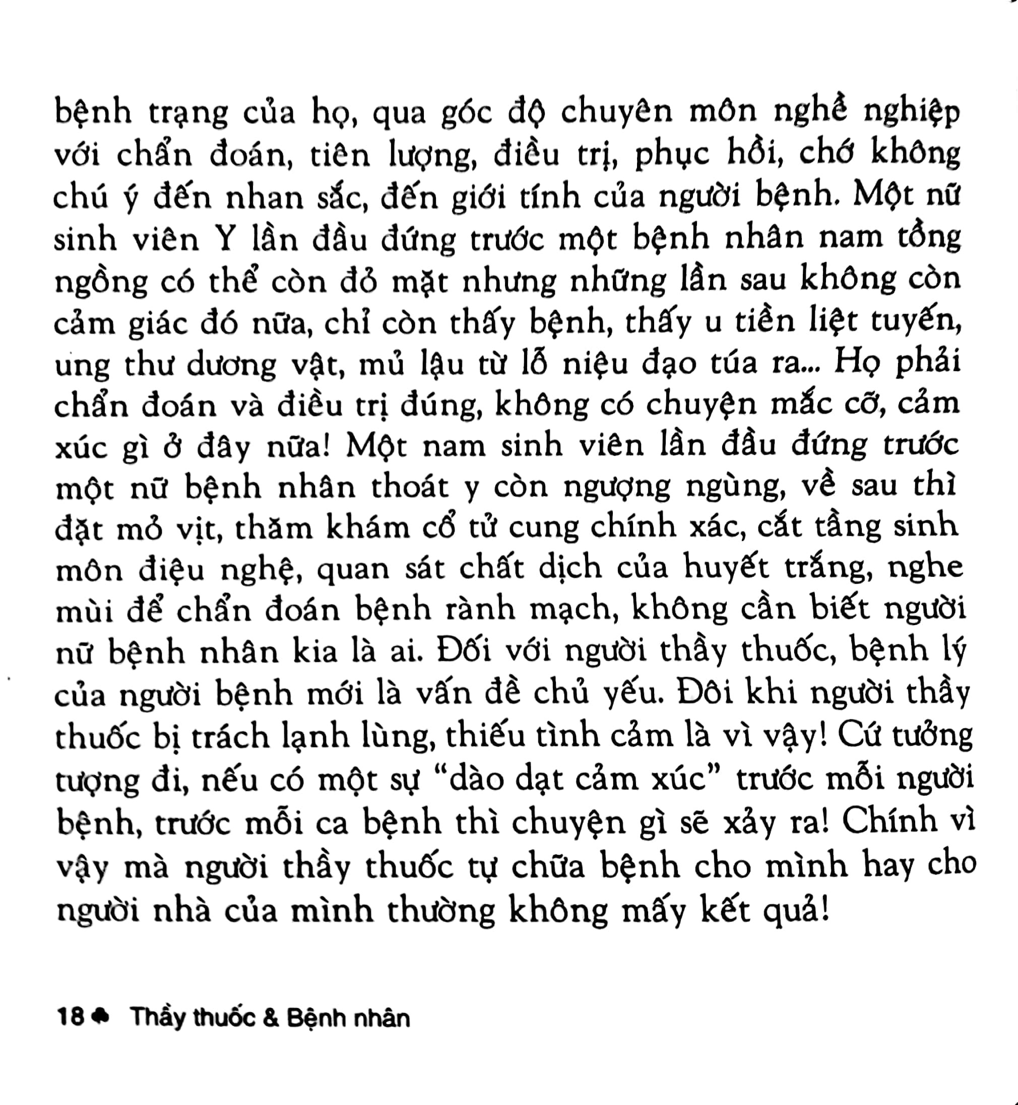 Thầy Thuốc Và Bệnh Nhân