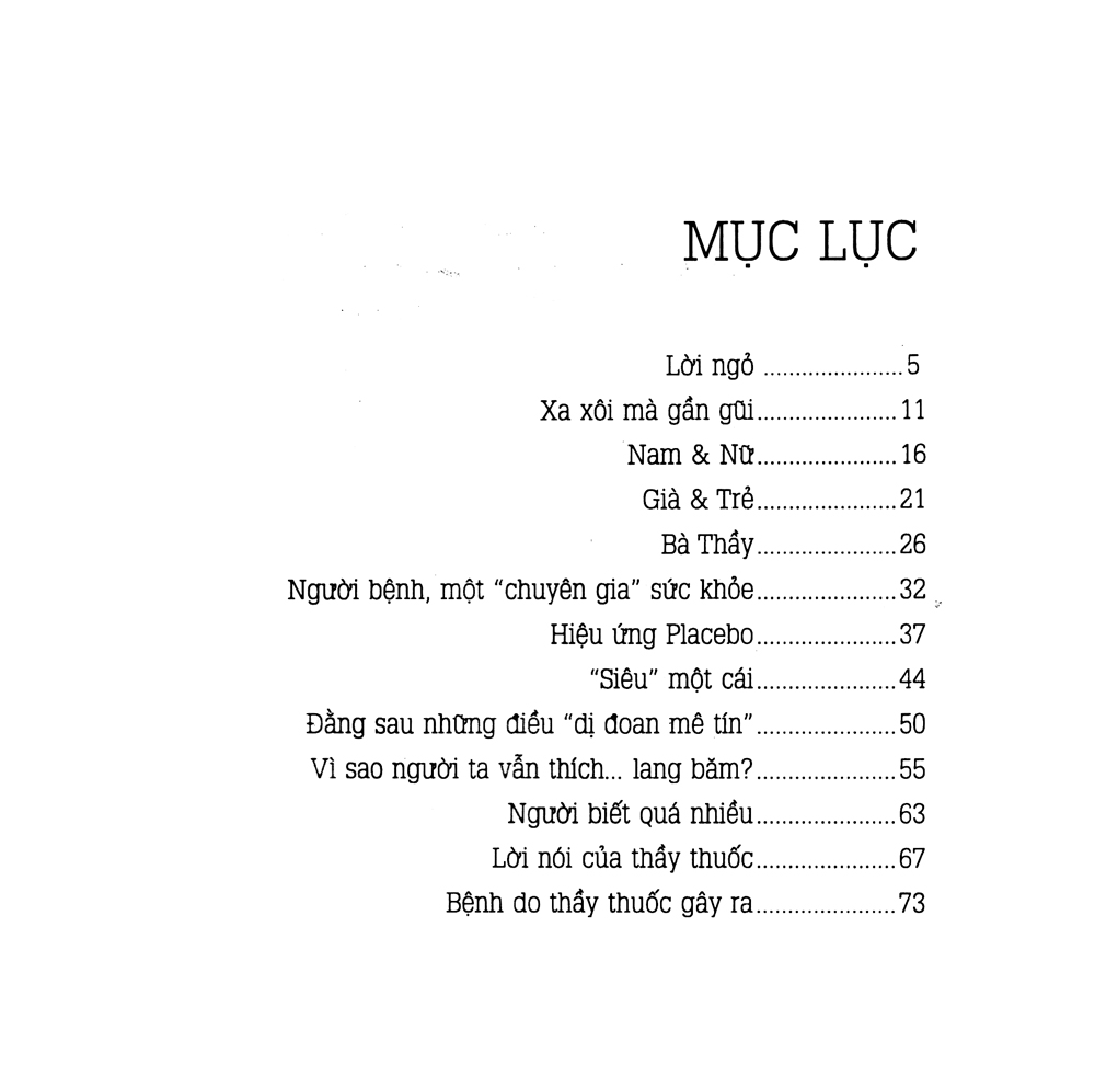 thầy thuốc và bệnh nhân (tái bản 2019)