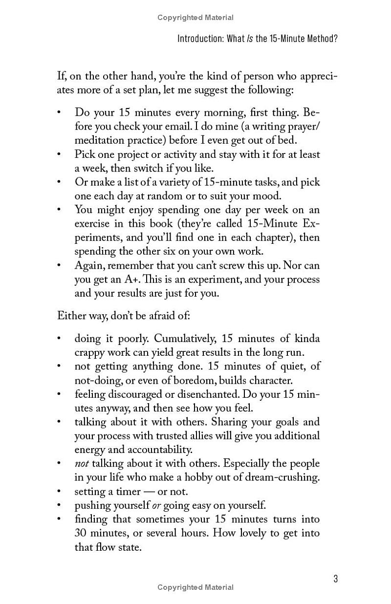 The 15-Minute Method