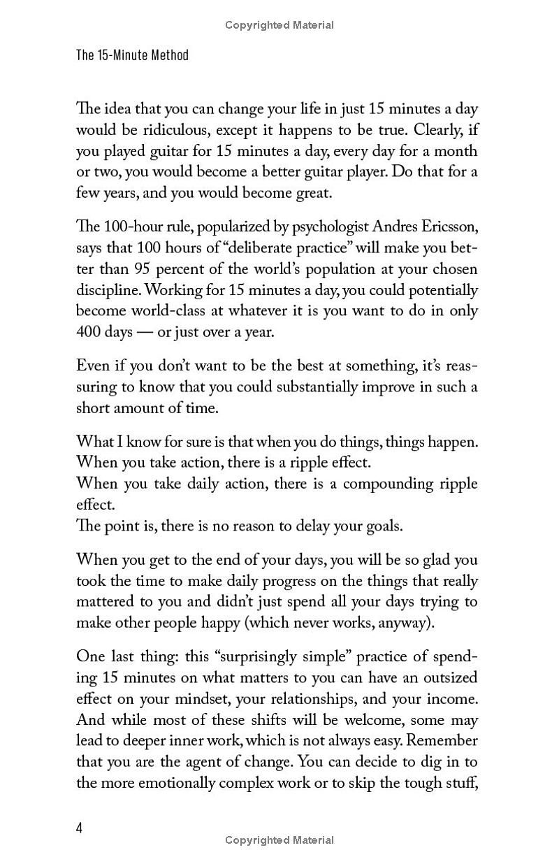 The 15-Minute Method