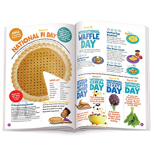 the 2022 almanac of fun: a year of puzzles, fun facts, jokes, crafts, games, and more!