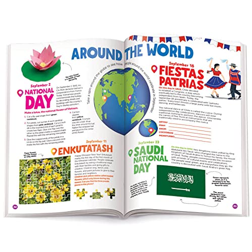 the 2022 almanac of fun: a year of puzzles, fun facts, jokes, crafts, games, and more!