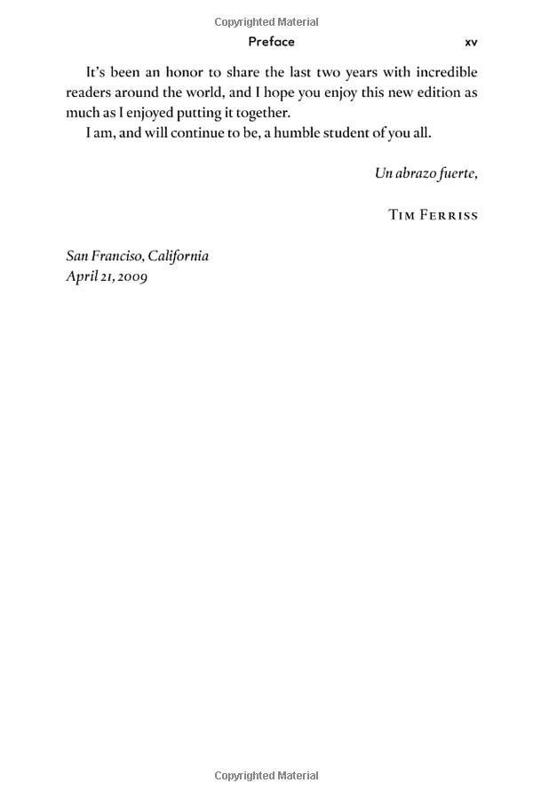 the 4-hour work week: escape the 9-5, live anywhere and join the new rich