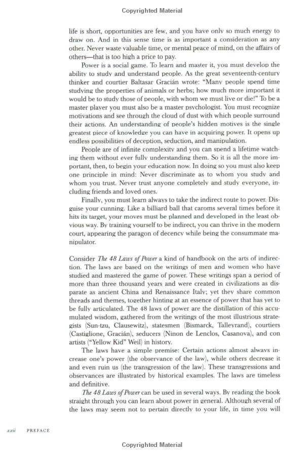 the 48 laws of power