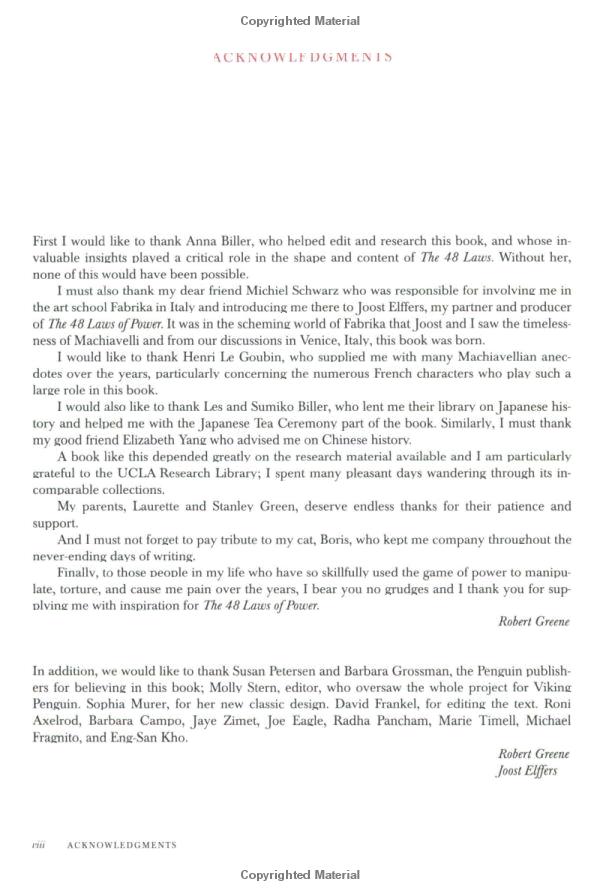 the 48 laws of power