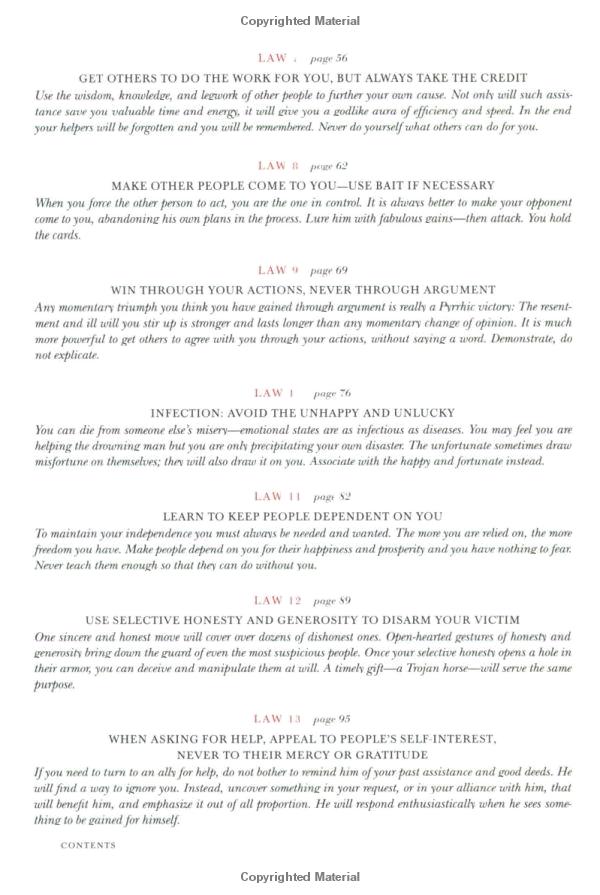 the 48 laws of power