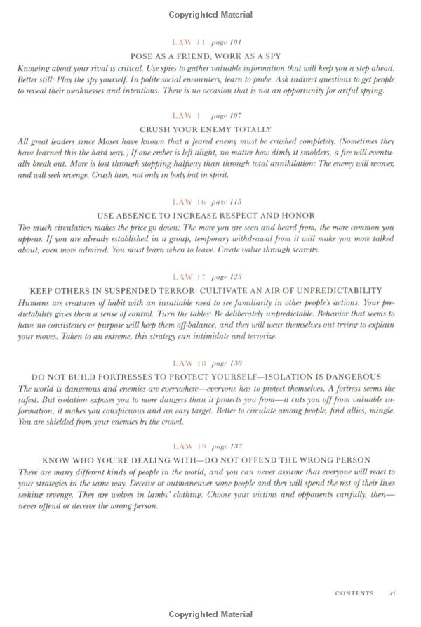 the 48 laws of power