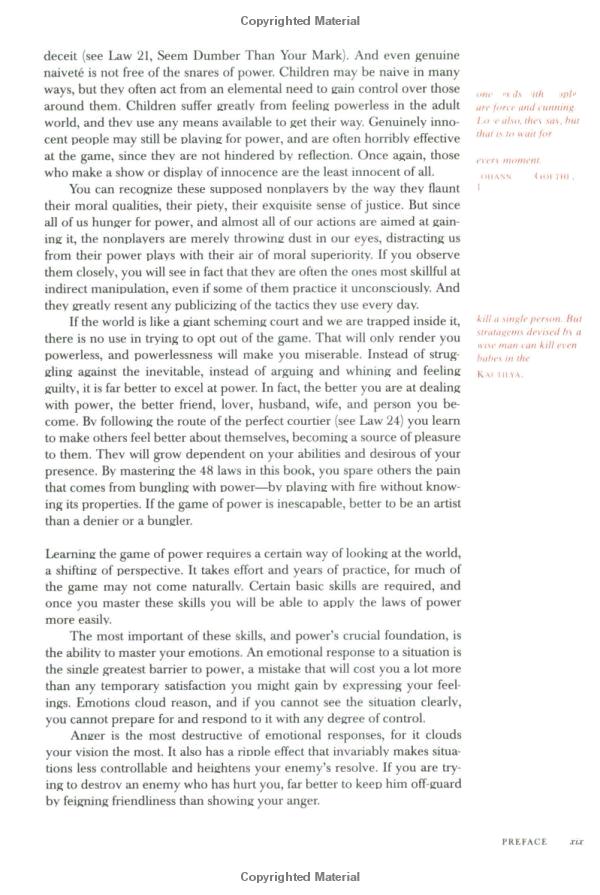 the 48 laws of power