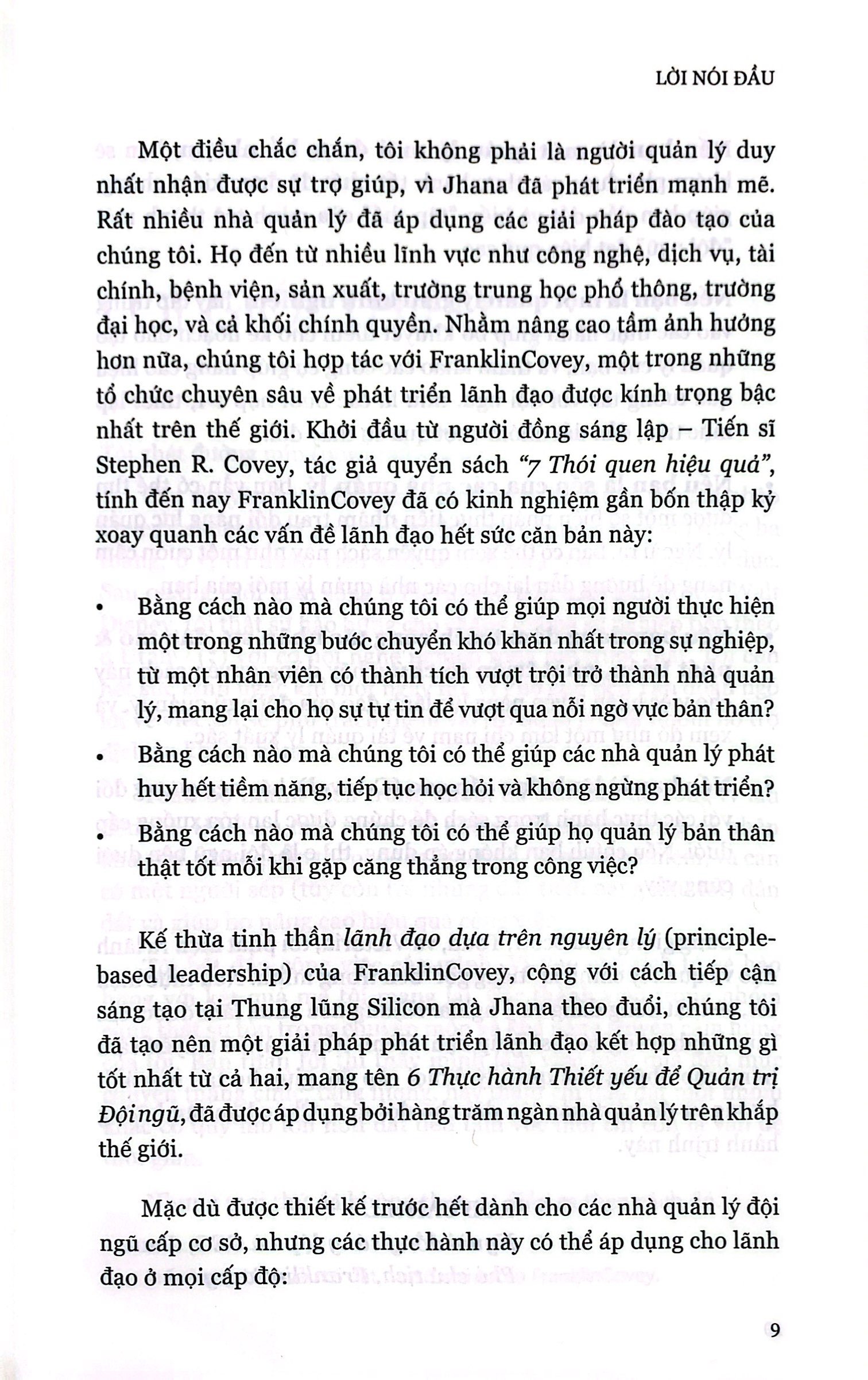 the 6 critical practices for leading a team - 6 thực hành thiết yếu để quản trị đội ngũ (tái bản 2024)