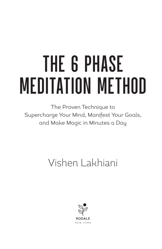 the 6 phase meditation method