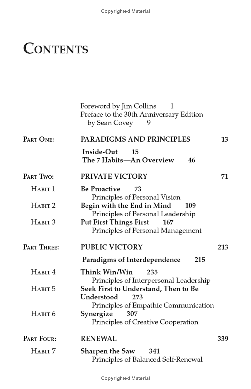 the 7 habits of highly effective people: 30th anniversary edition