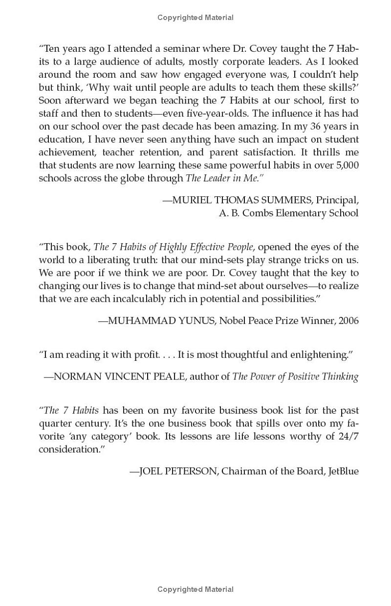 the 7 habits of highly effective people: 30th anniversary edition