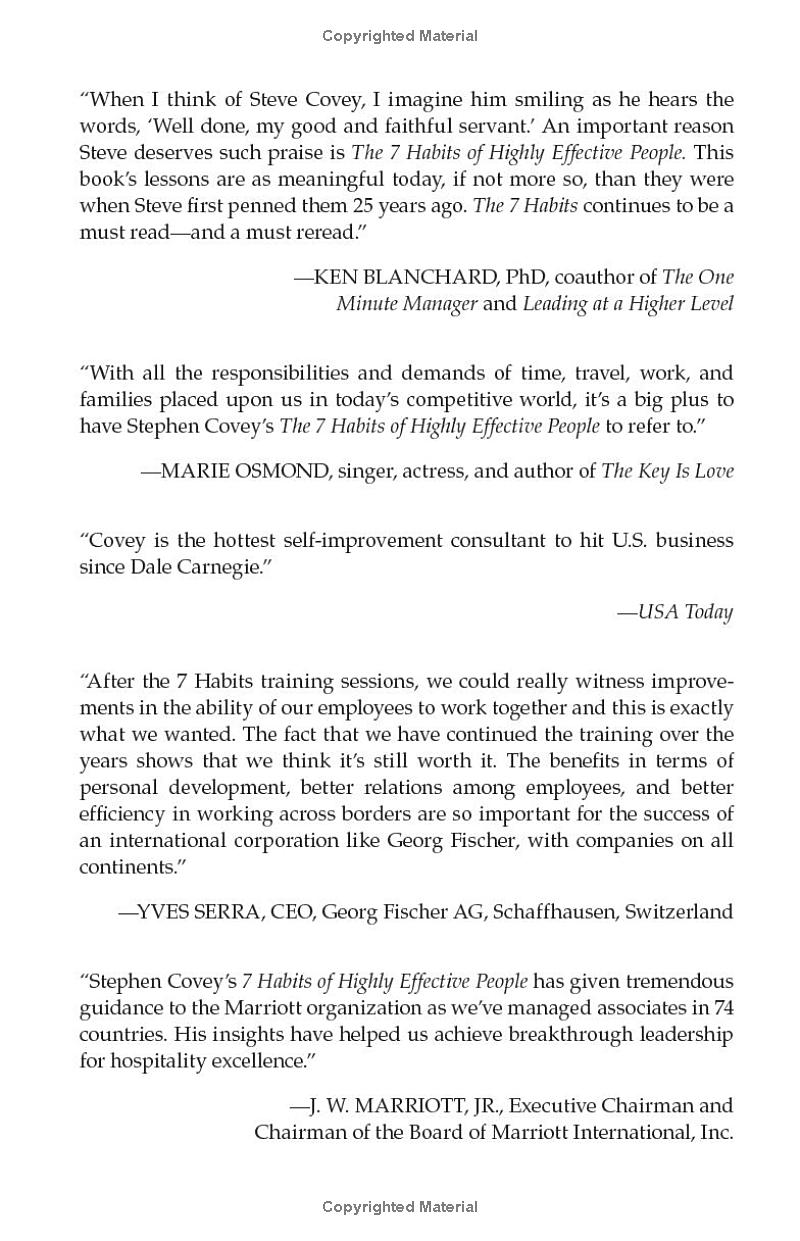 the 7 habits of highly effective people: 30th anniversary edition