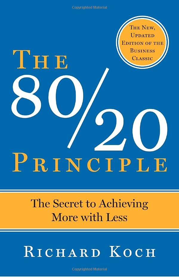 the 80/20 principle