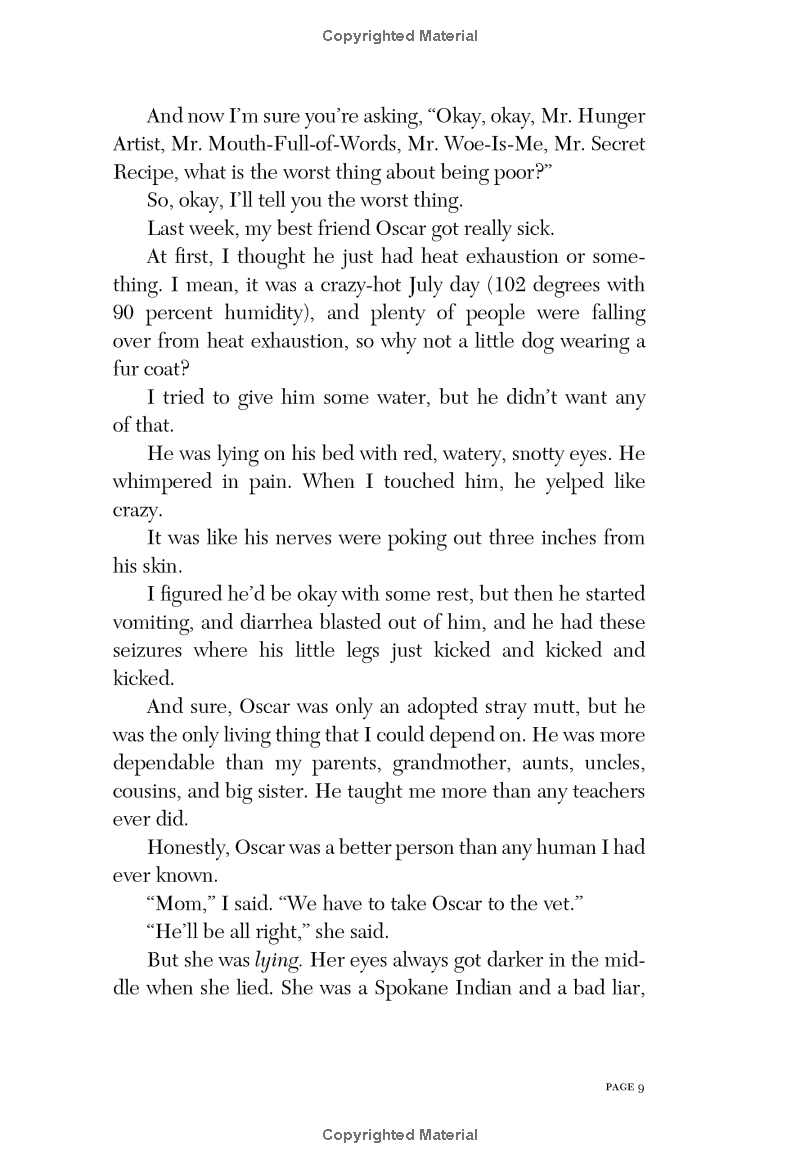 the absolutely true diary of a part-time indian