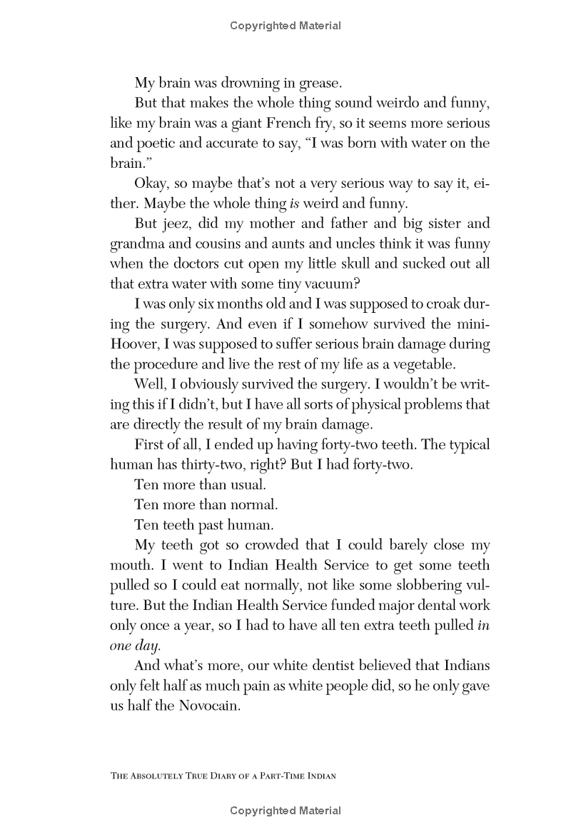 the absolutely true diary of a part-time indian