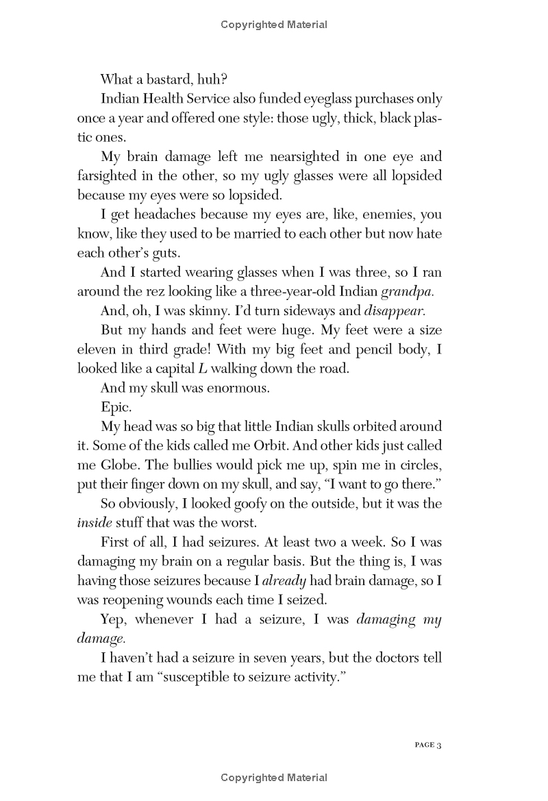 the absolutely true diary of a part-time indian