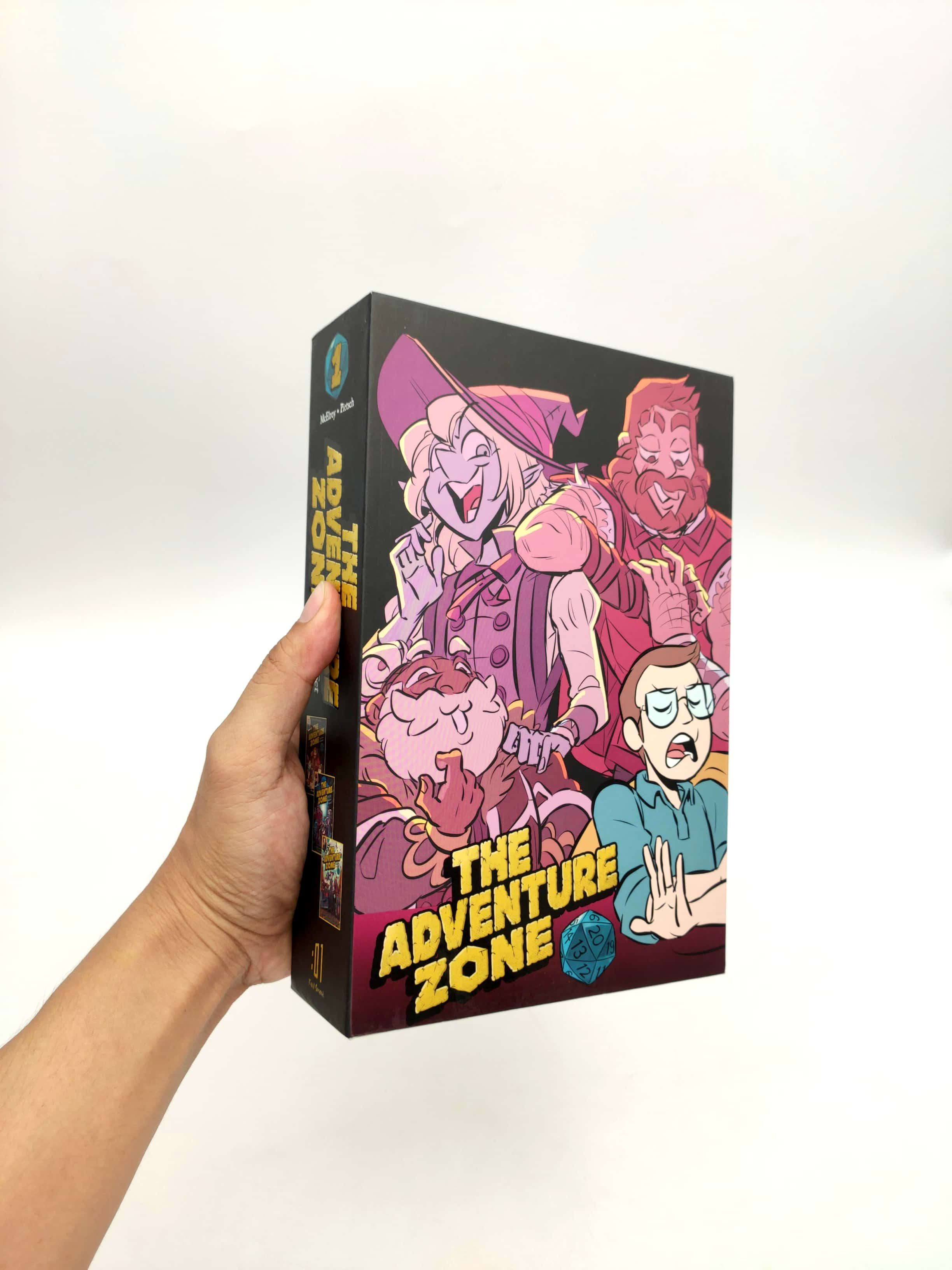 the adventure zone boxed set: here there be gerblins, murder on the rockport limited! and petals to the metal