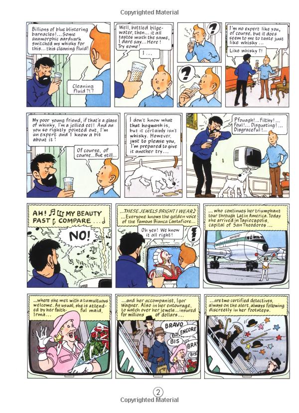 the adventures of tintin: tintin and the picaros