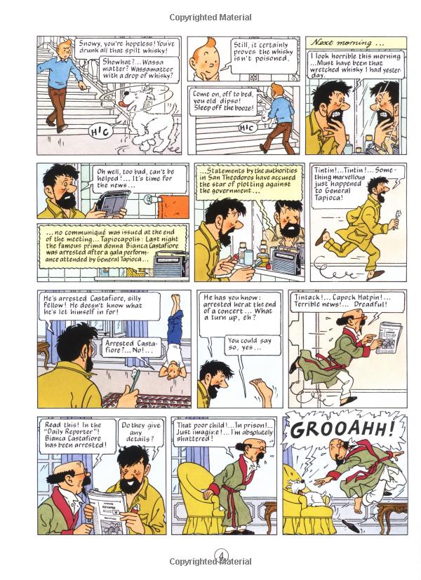 the adventures of tintin: tintin and the picaros