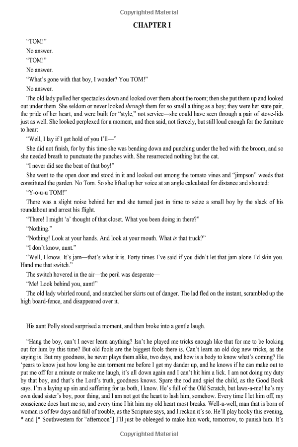 the adventures of tom sawyer