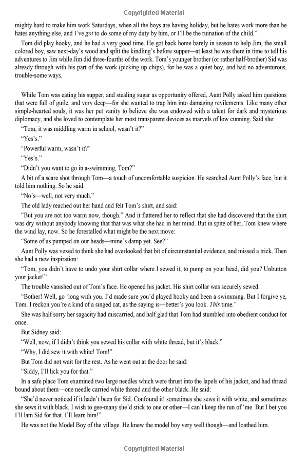 the adventures of tom sawyer