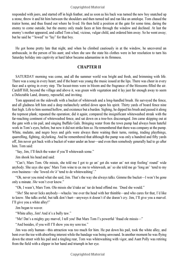 the adventures of tom sawyer