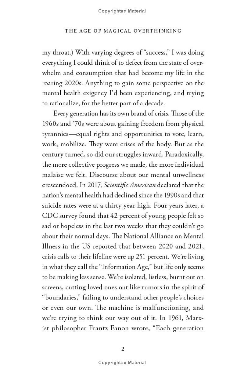 The Age Of Magical Overthinking