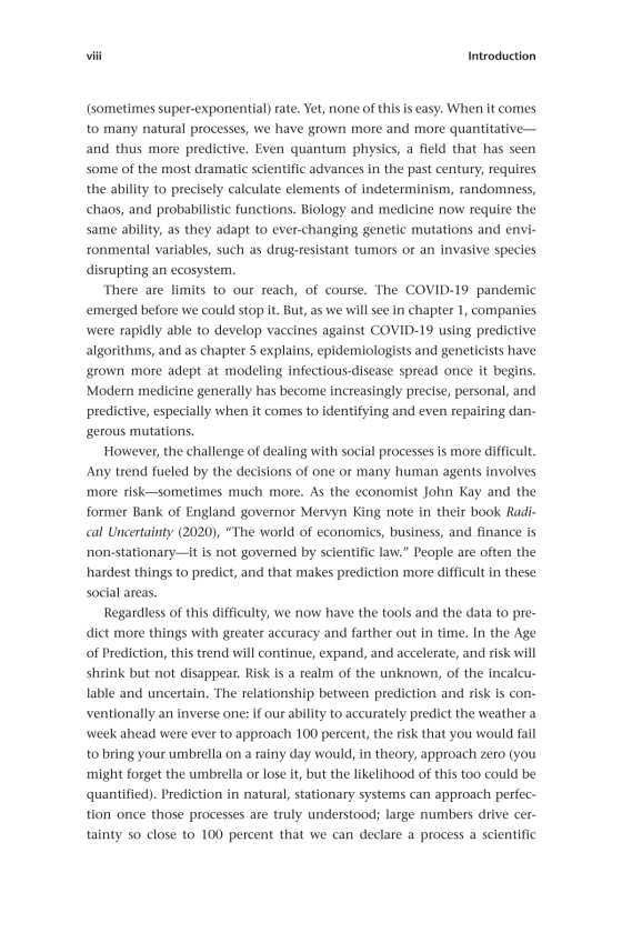 the age of prediction