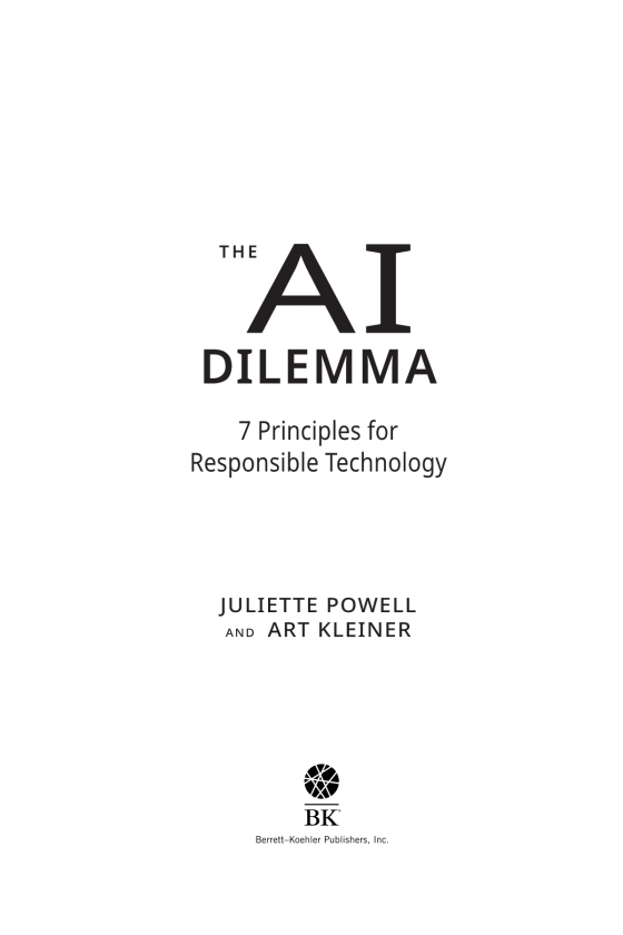 the ai dilemma: 7 principles for responsible technology
