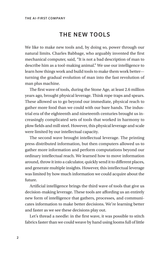 the ai-first company