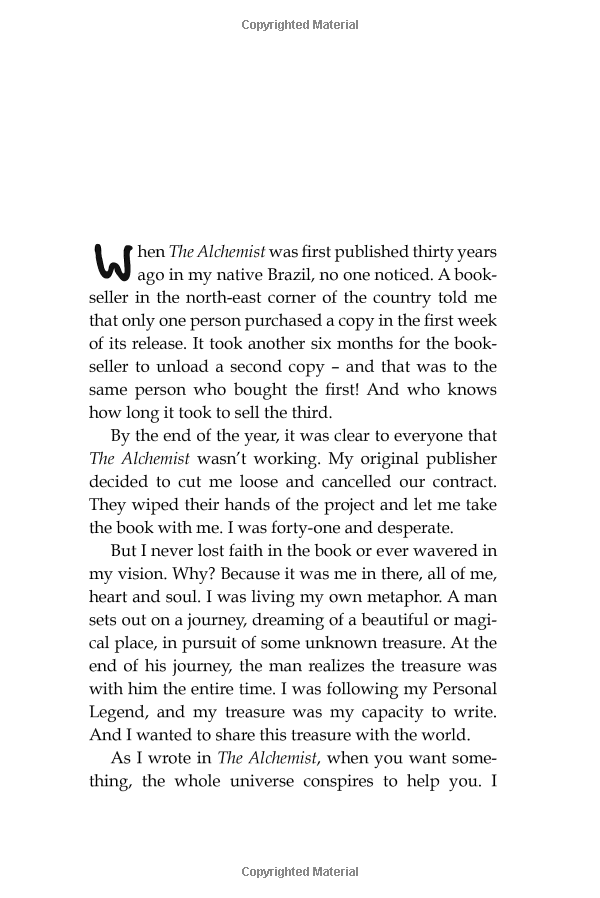 the alchemist 25th anniversary: a fable about following your dream