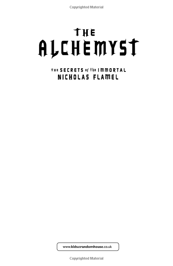 the alchemyst