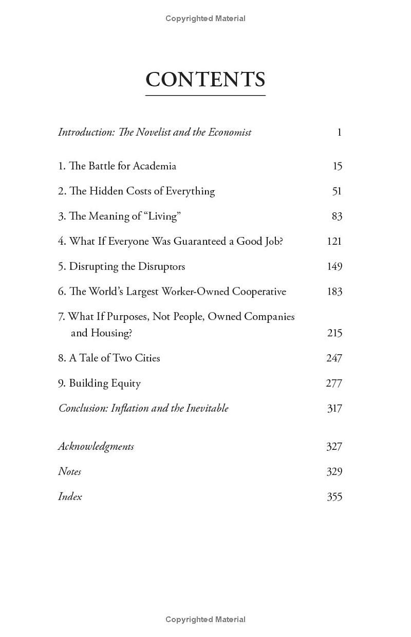 the alternative - how to build a just economy