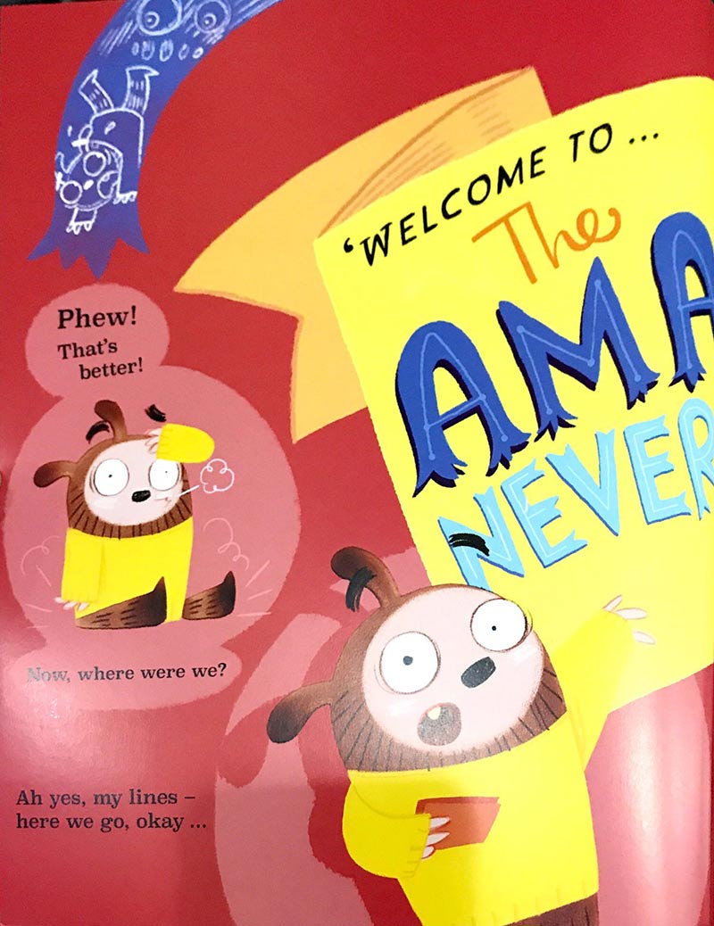 the amazing never-ending book