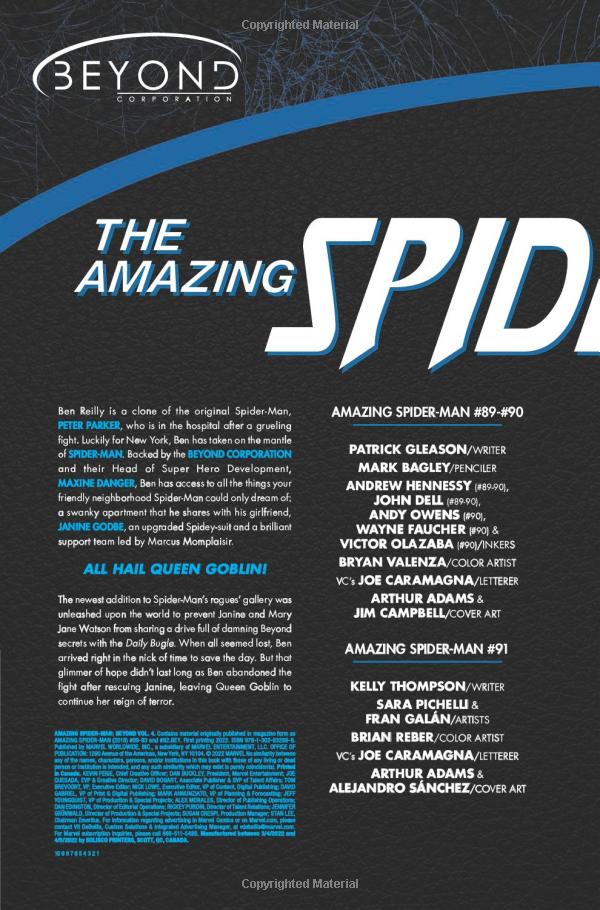 the amazing spider-man: beyond vol. 4