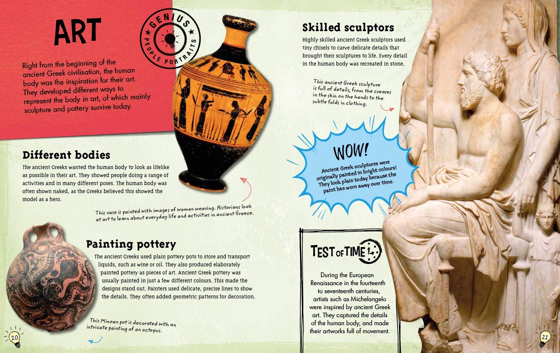 the ancient greeks: clever ideas and inventions from past civilisations (the genius of)