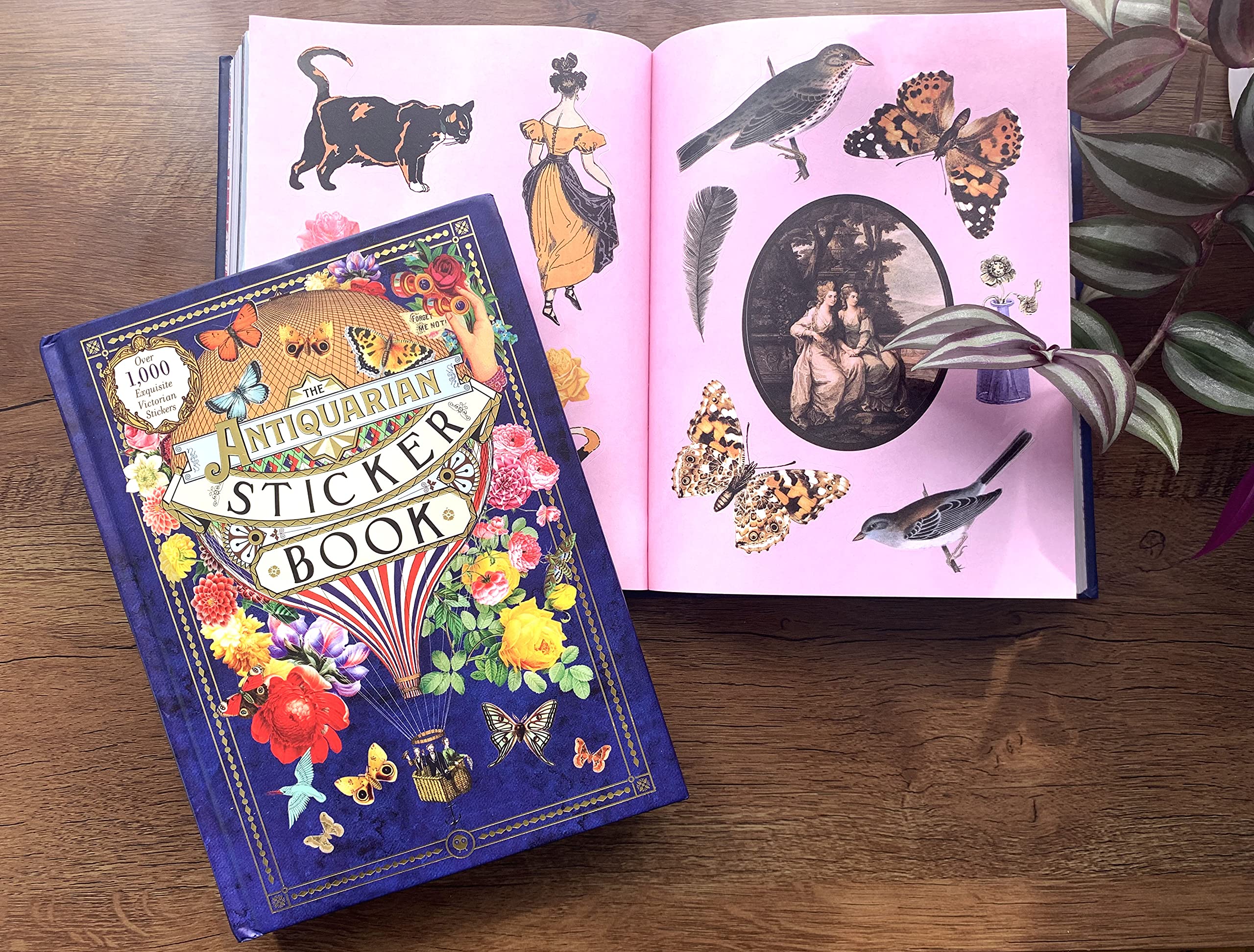 the antiquarian sticker book: over 1,000 exquisite victorian stickers