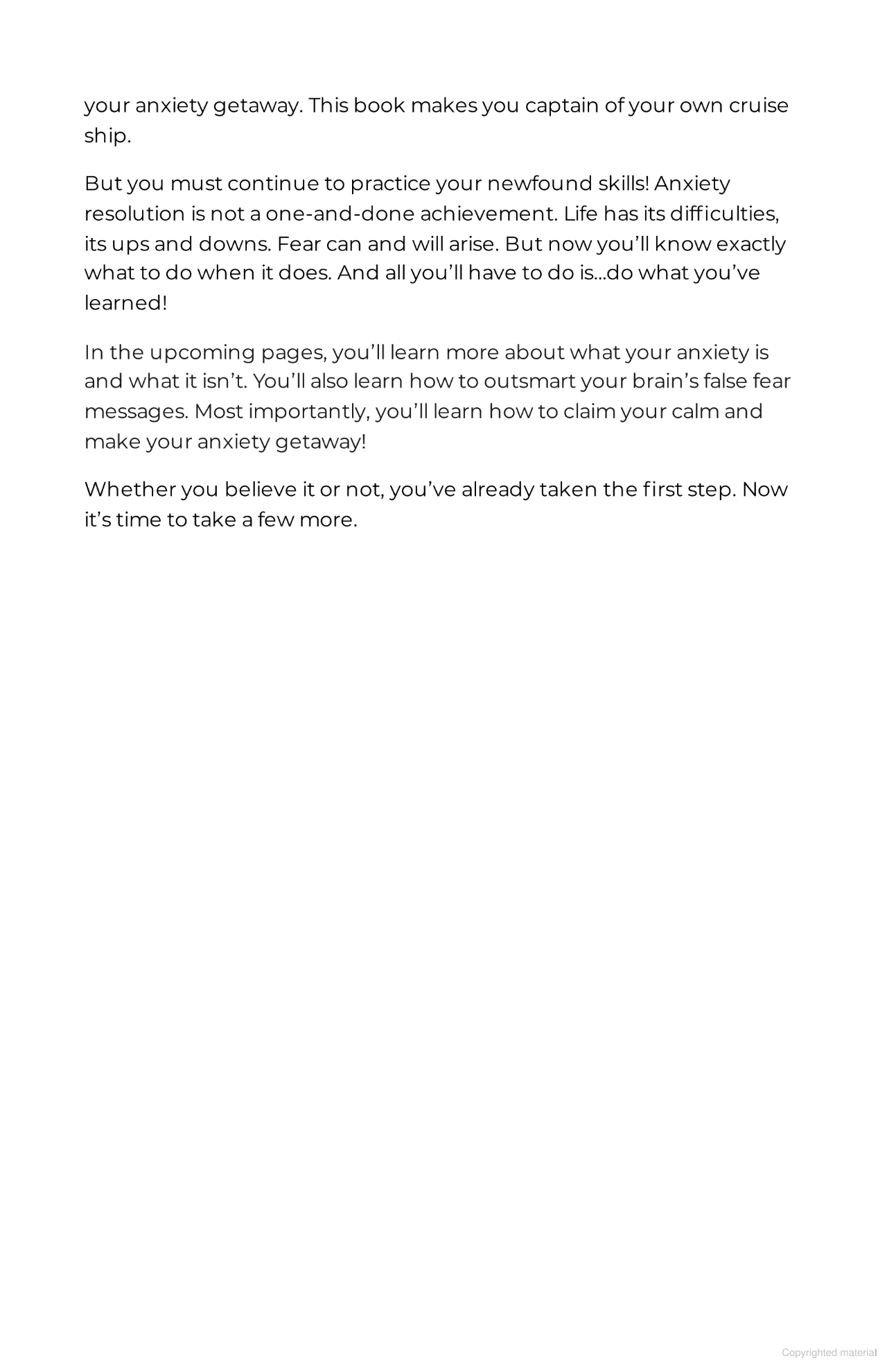 the anxiety getaway: how to outsmart your brainℹs false fear messages and claim your calm using cbt techniques