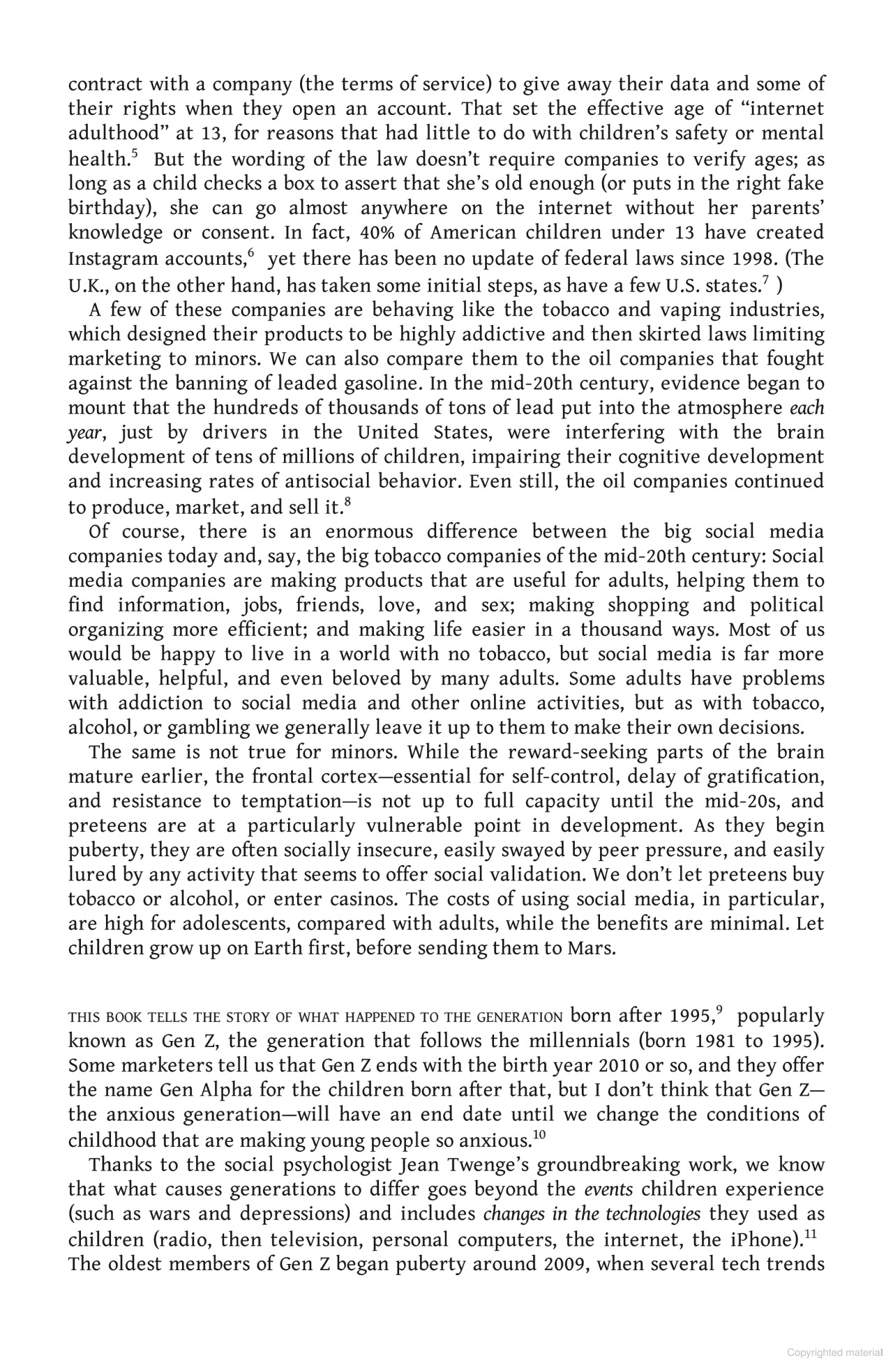 The Anxious Generation