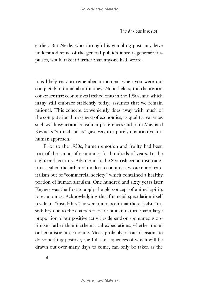 the anxious investor: mastering the mental game of investing
