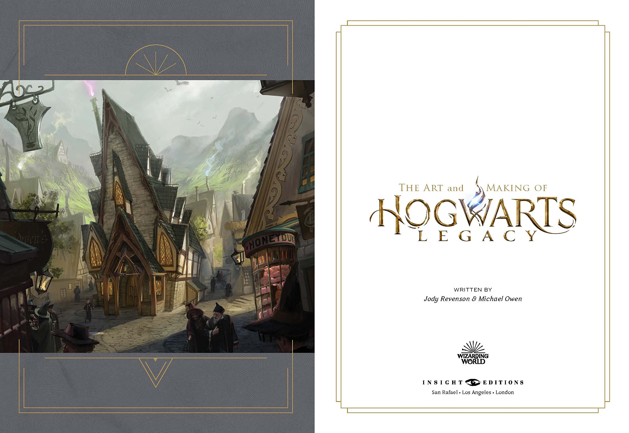 the art and making of hogwarts legacy: exploring the unwritten wizarding world