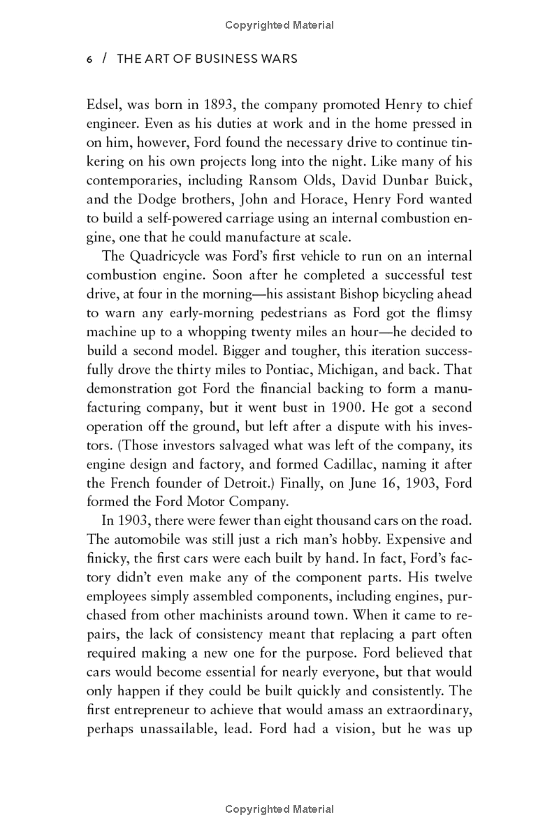 the art of business wars